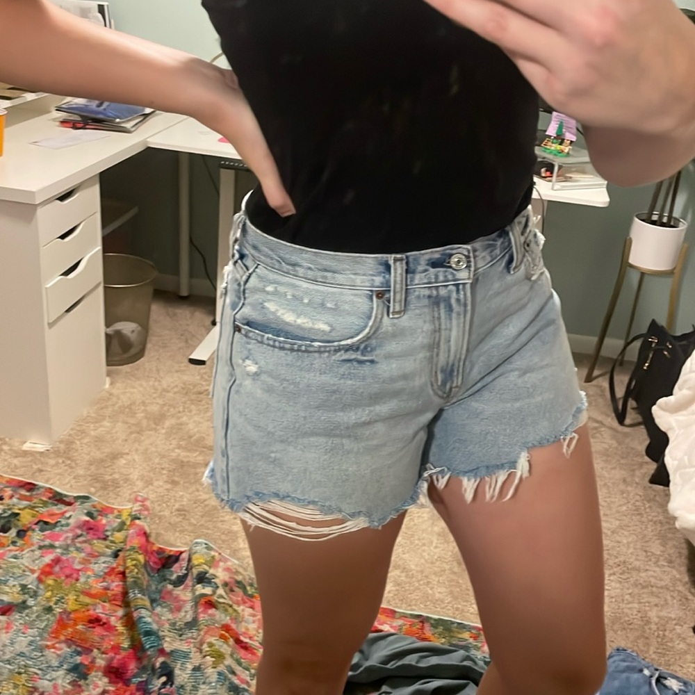 Abercrombie denim shorts